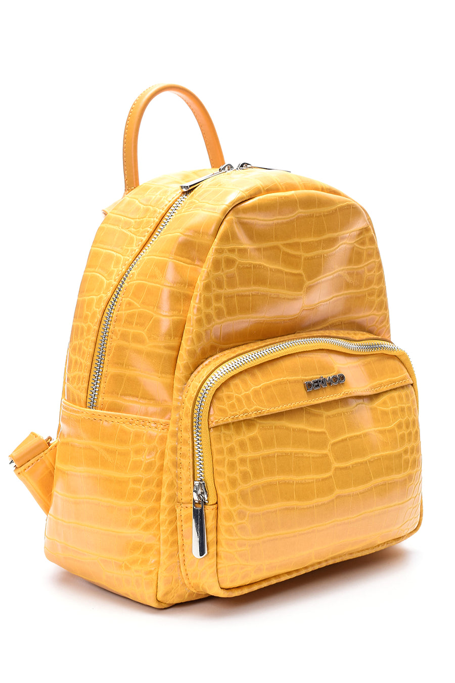 Women's Crocodile Patterned Backpack