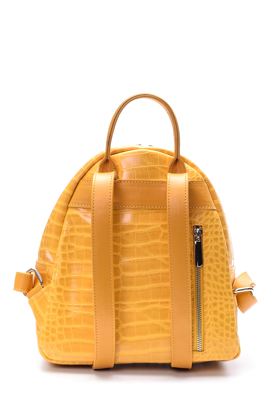 Women's Crocodile Patterned Backpack