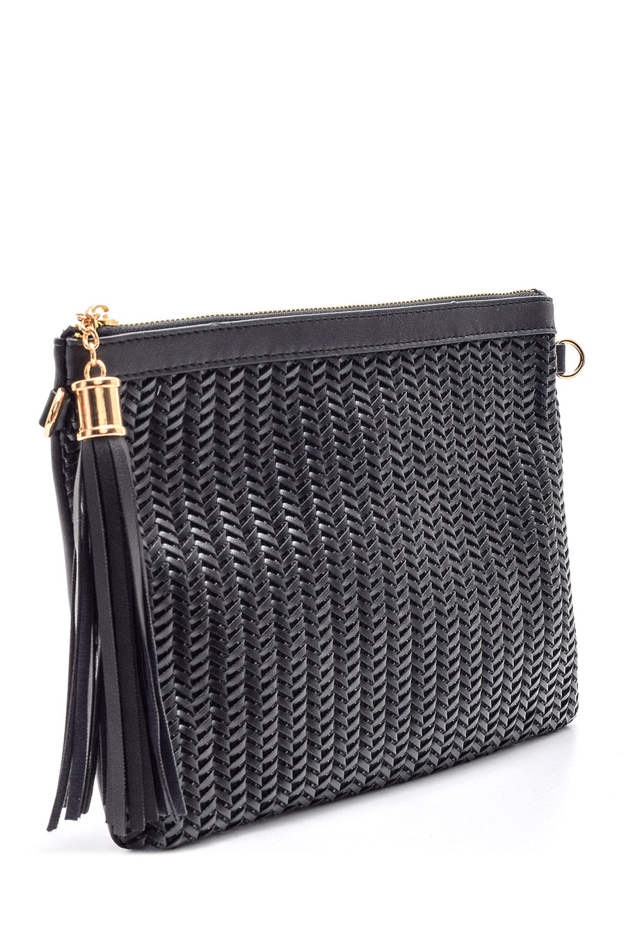 Women's Straw Portfolio Bag