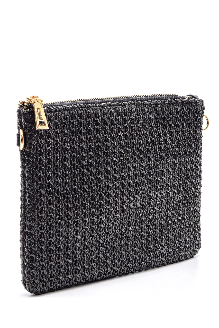 Women's Straw Portfolio Bag