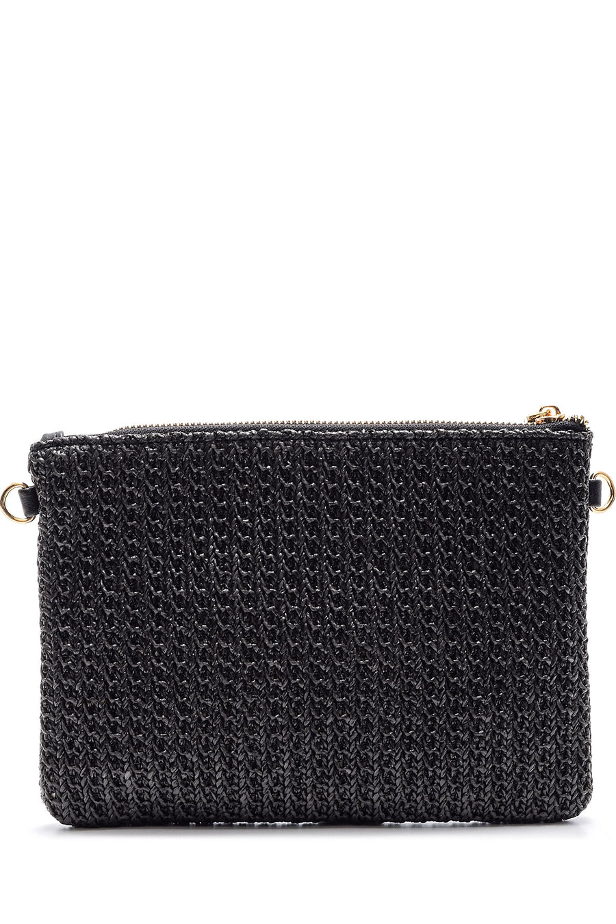 Women's Straw Portfolio Bag