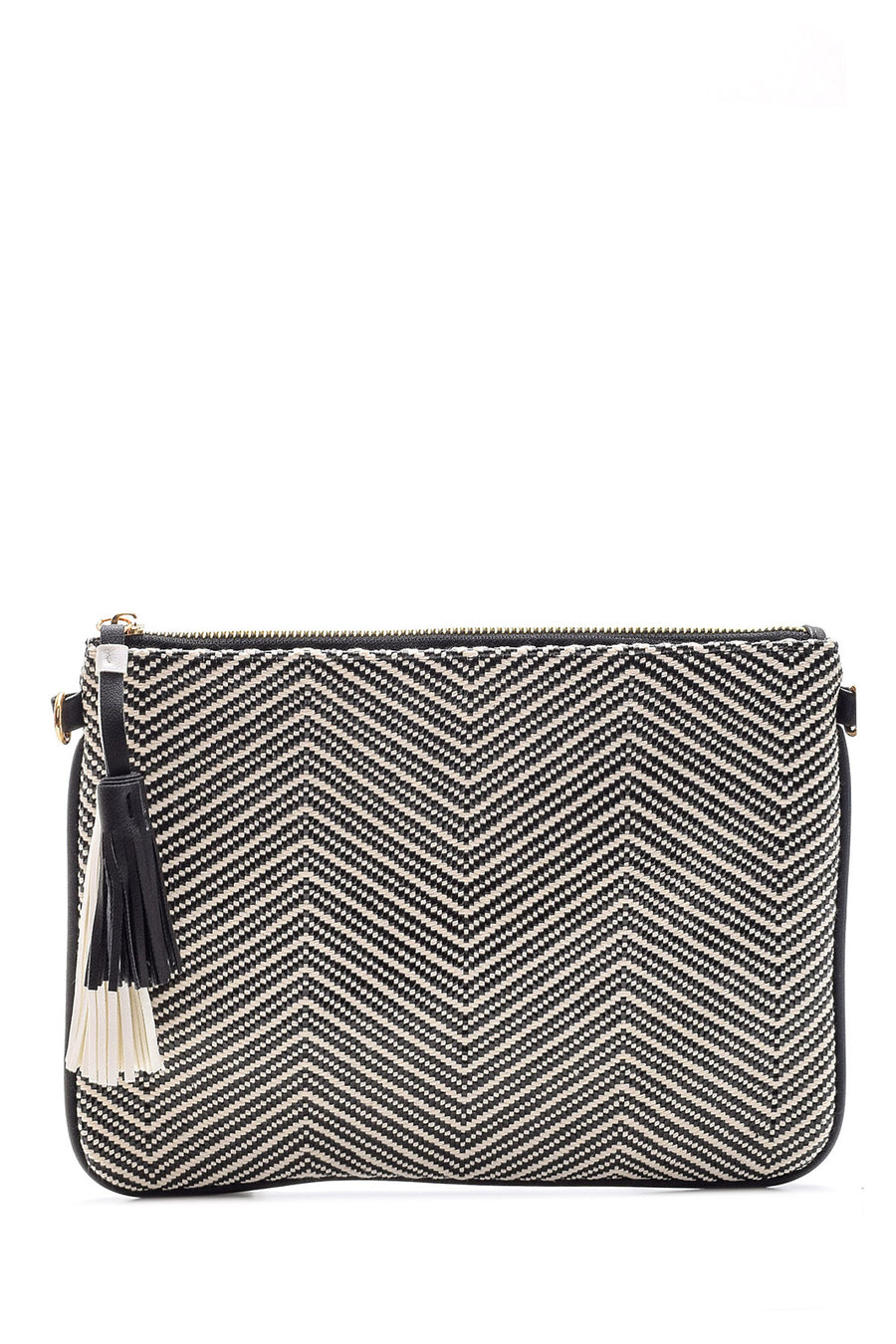 Women's Straw Portfolio Bag 19SBD28066F | Derimod