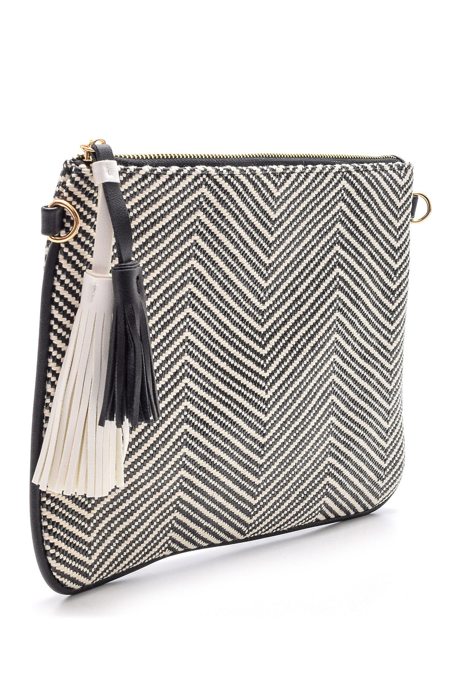 Women's Straw Portfolio Bag
