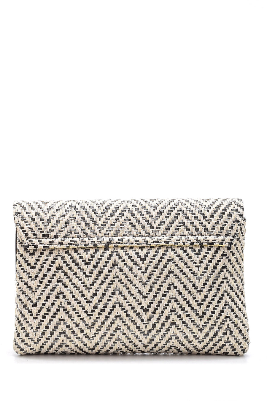 Women's Straw Portfolio Bag