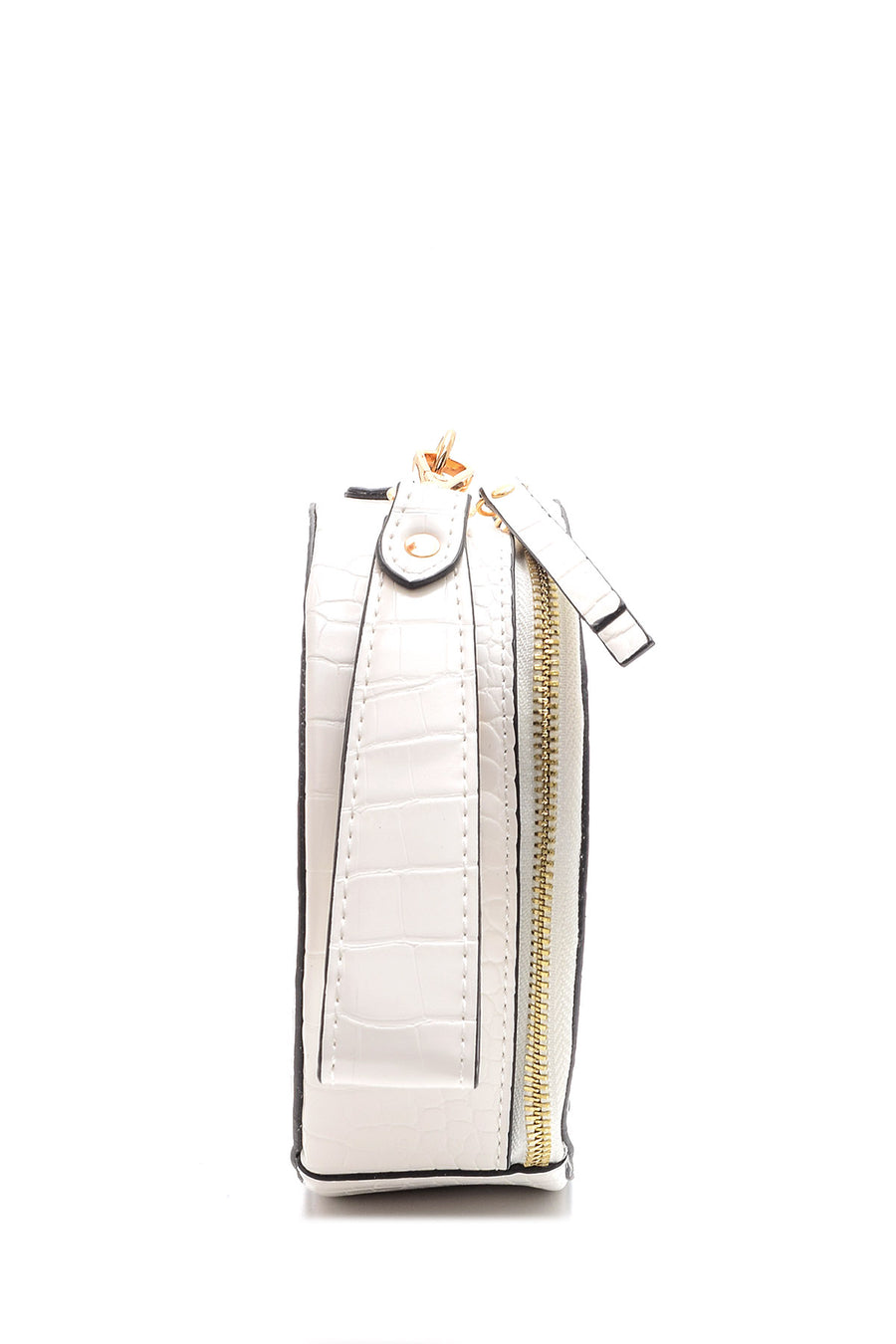Women's Crocodile Patterned Crossbody Bag