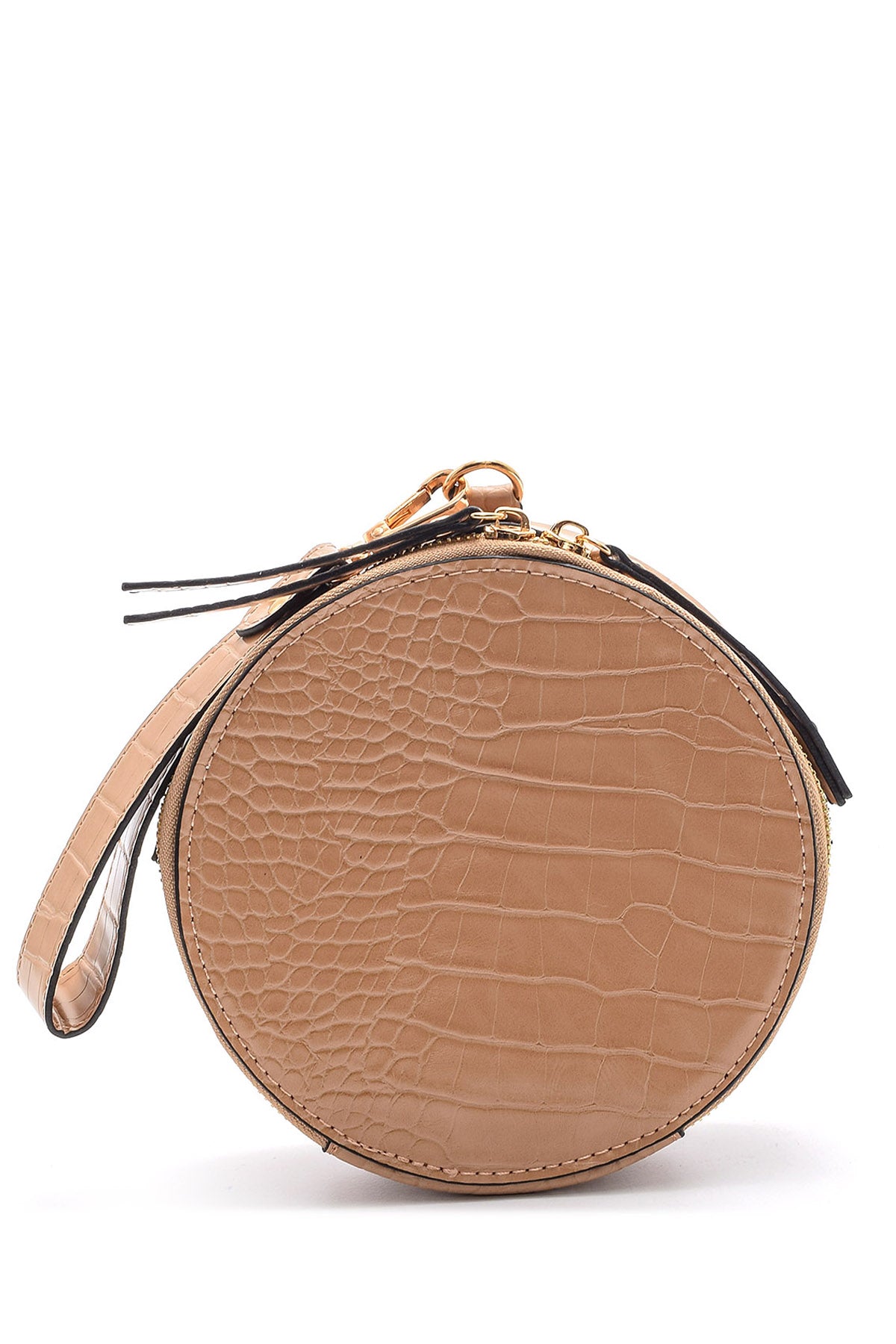 Kadın Kroko Desenli Çapraz Çanta 19SBD2814E3 | Derimod