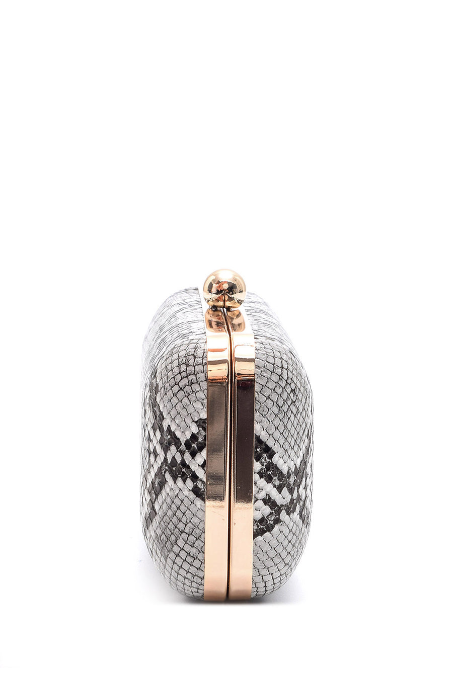 Women's Crocodile Patterned Clutch Bag