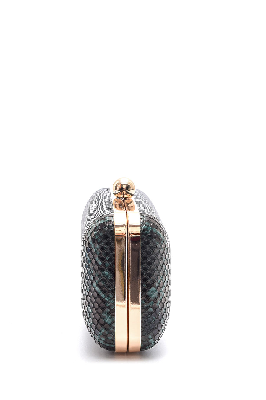 Women's Crocodile Patterned Clutch Bag