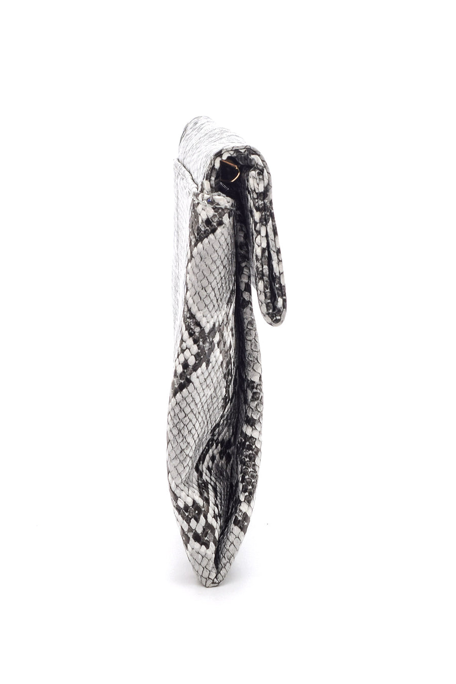 Women's Crocodile Patterned Clutch Bag