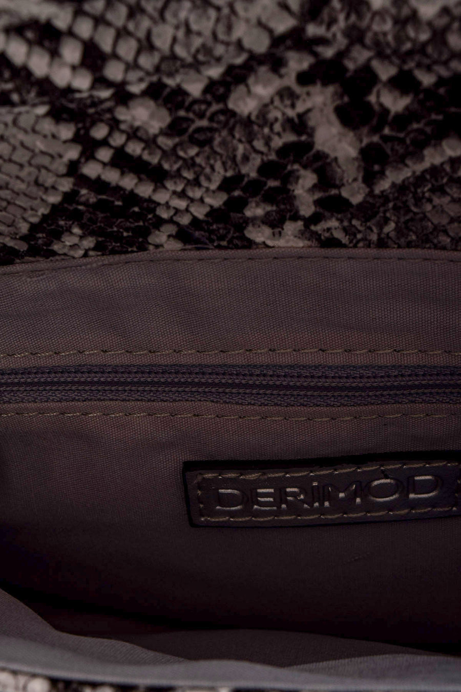 Women's Crocodile Patterned Clutch Bag