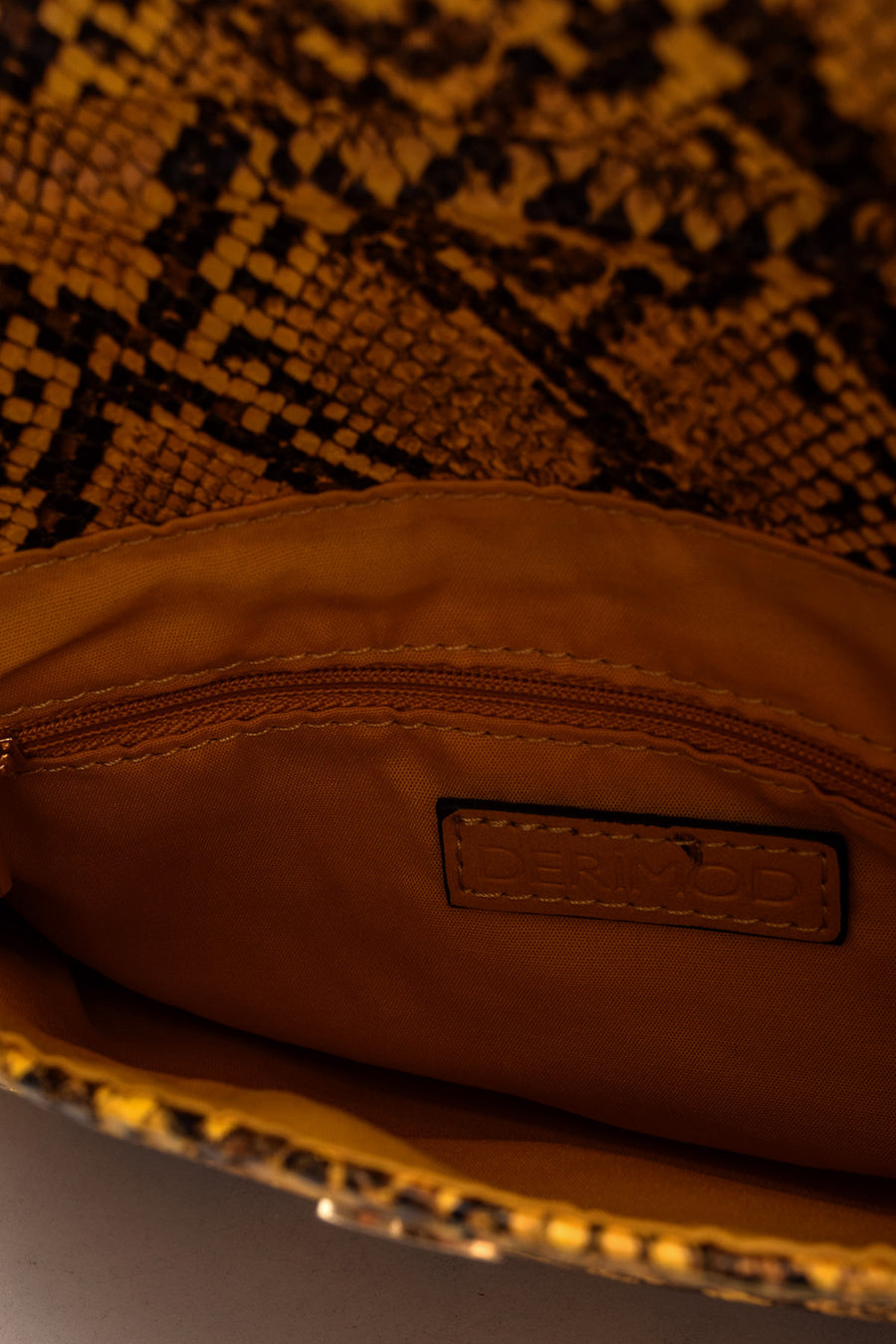 Women's Crocodile Patterned Clutch Bag