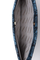 Women's Snake Patterned Clutch Bag | Derimod