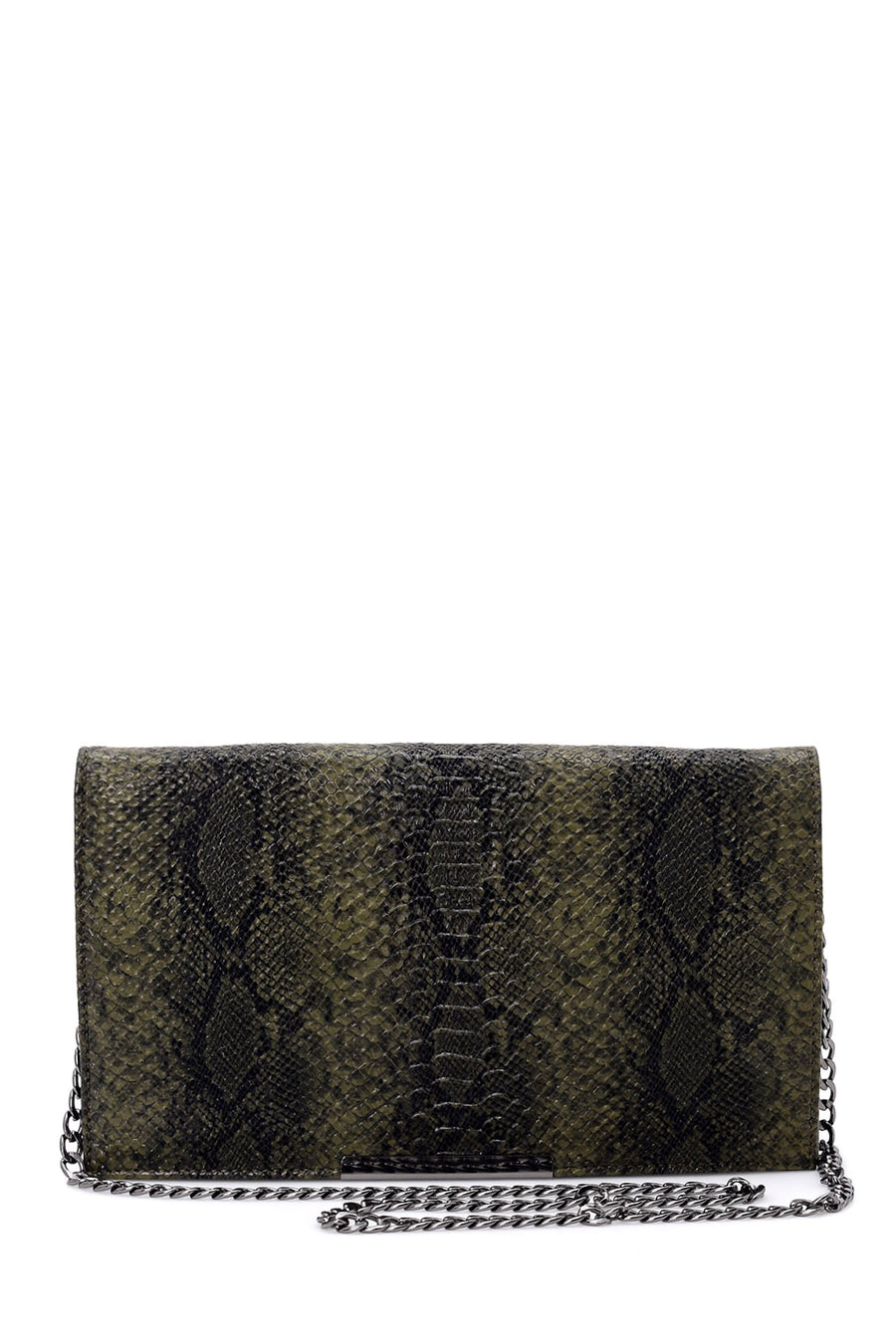 Women's Snakeskin Patterned Bag 19SBD290740 | Derimod