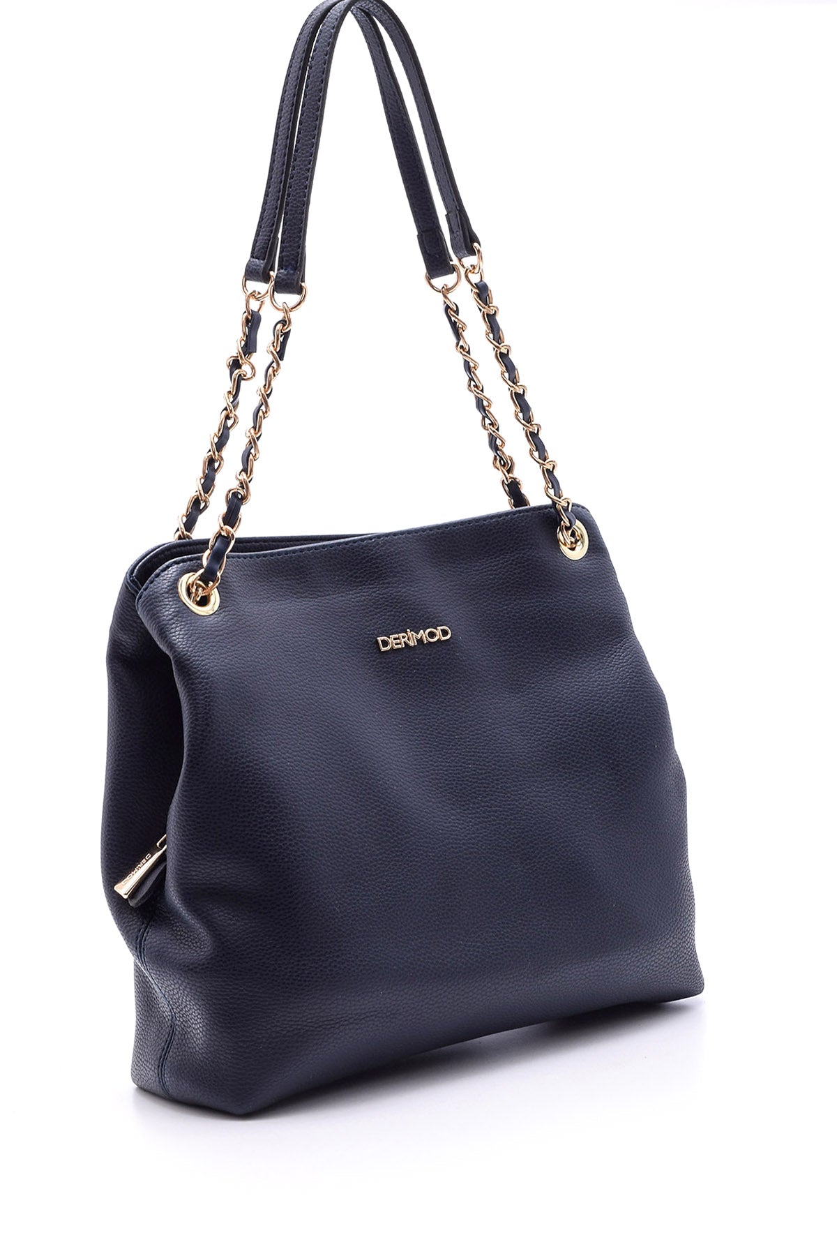 Kadın Lacivert Suni Deri Omuz Çantası 19SBD2922FT | Derimod