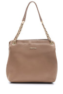 Kadın Sarı Suni Deri Omuz Çantası | Derimod