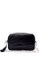 Kadın Kroko Desenli Zincirli Çanta | Derimod