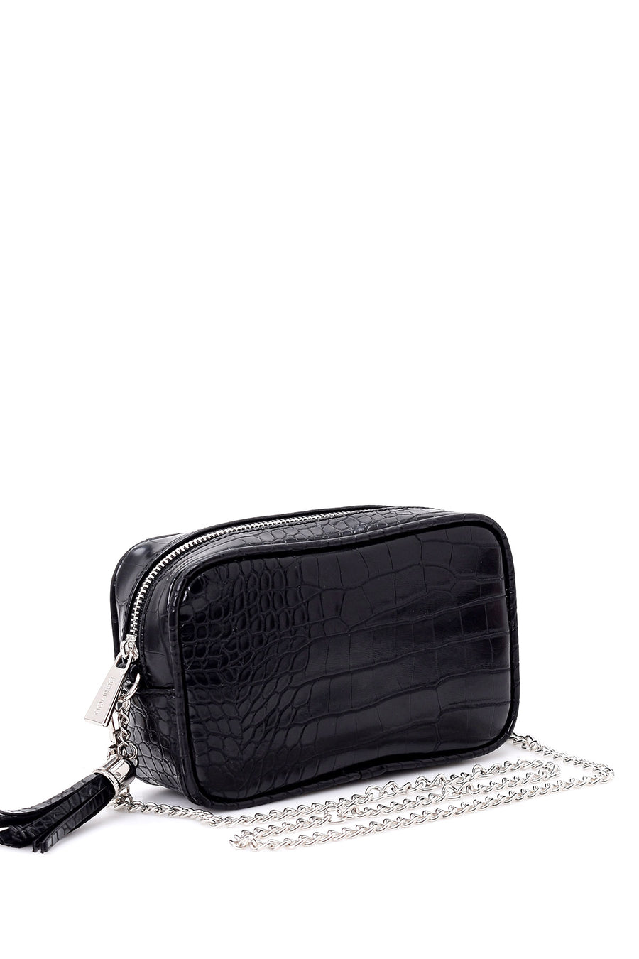 Women's Crocodile Patterned Chain Bag