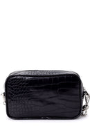 Kadın Kroko Desenli Zincirli Çanta | Derimod