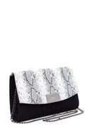 Women's Snakeskin Detailed Clutch Bag | Derimod