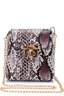 Women's Snakeskin Patterned Bag | Derimod