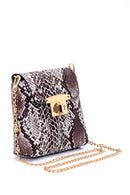 Women's Snakeskin Patterned Bag | Derimod