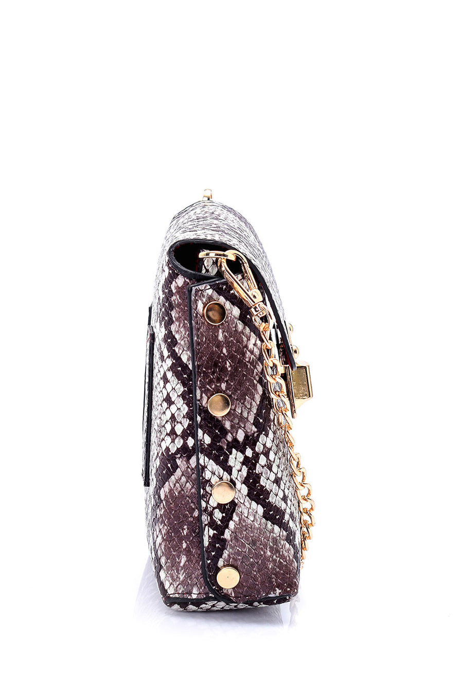 Women's Snakeskin Patterned Bag