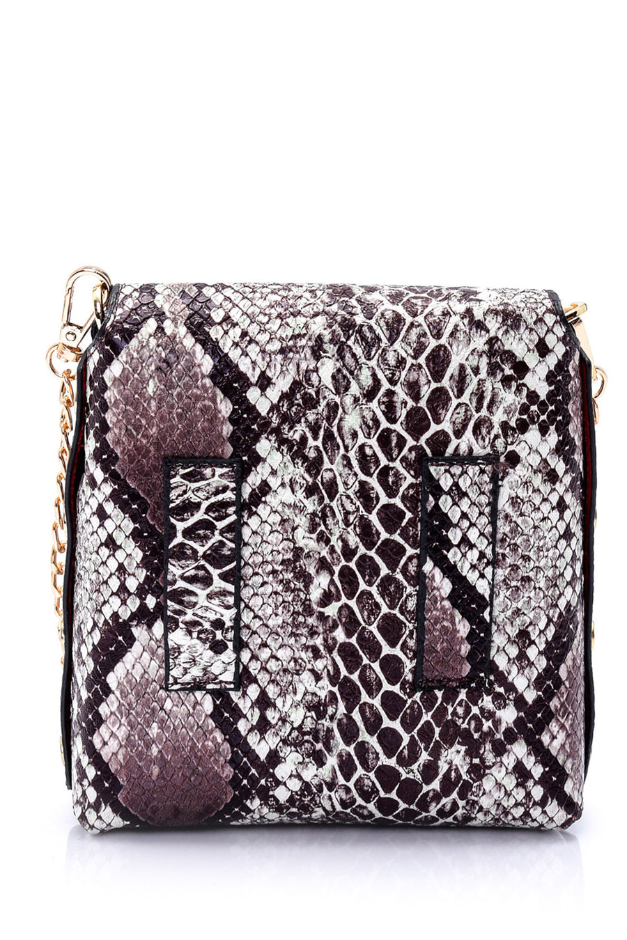Women's Snakeskin Patterned Bag