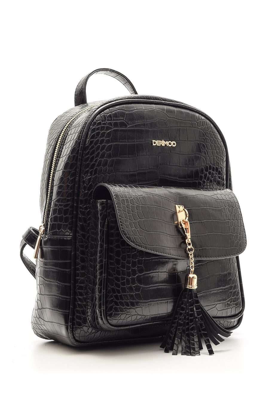 Women's Crocodile Patterned Backpack