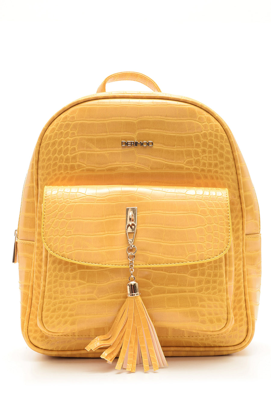 Women's Crocodile Patterned Backpack 19SBD2944E3 | Derimod