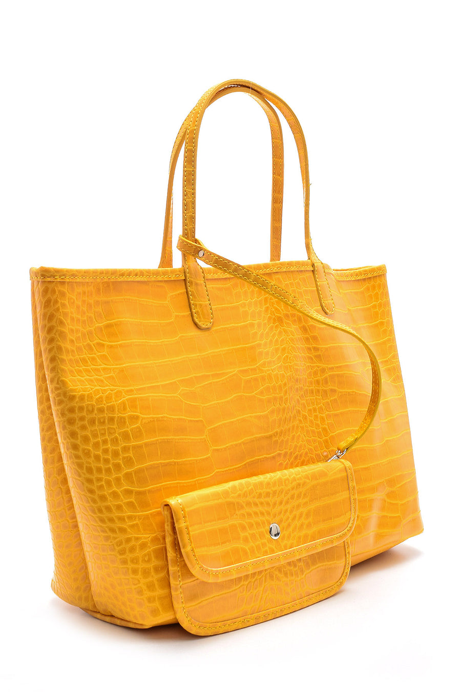 Women's Crocodile Patterned Bag