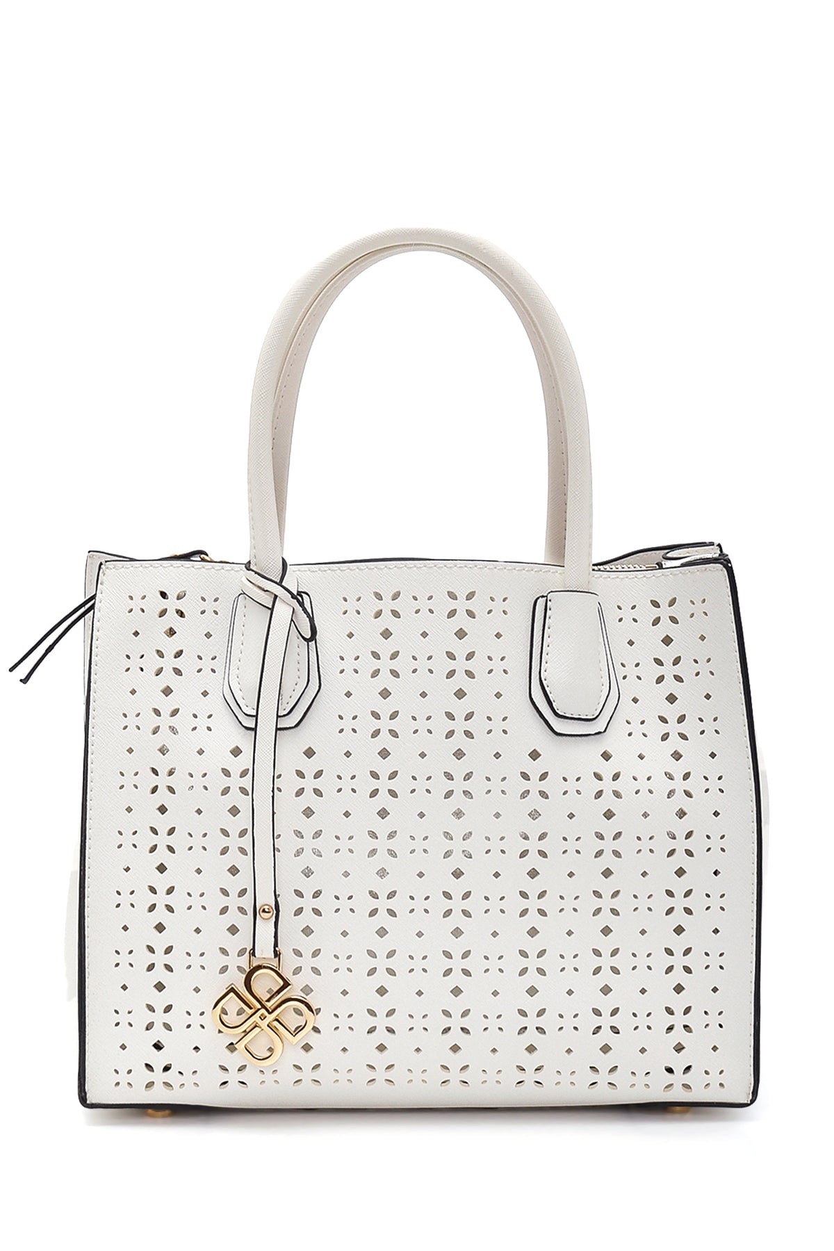 Kadın Beyaz Suni Deri Kol Çantası 19SBT2642CV | Derimod