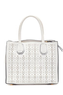 Kadın Beyaz Suni Deri Kol Çantası | Derimod