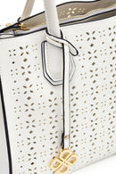 Kadın Beyaz Suni Deri Kol Çantası | Derimod