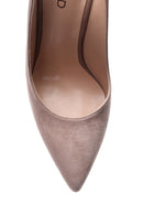 Women's Stone Suede Heeled Shoes | Derimod