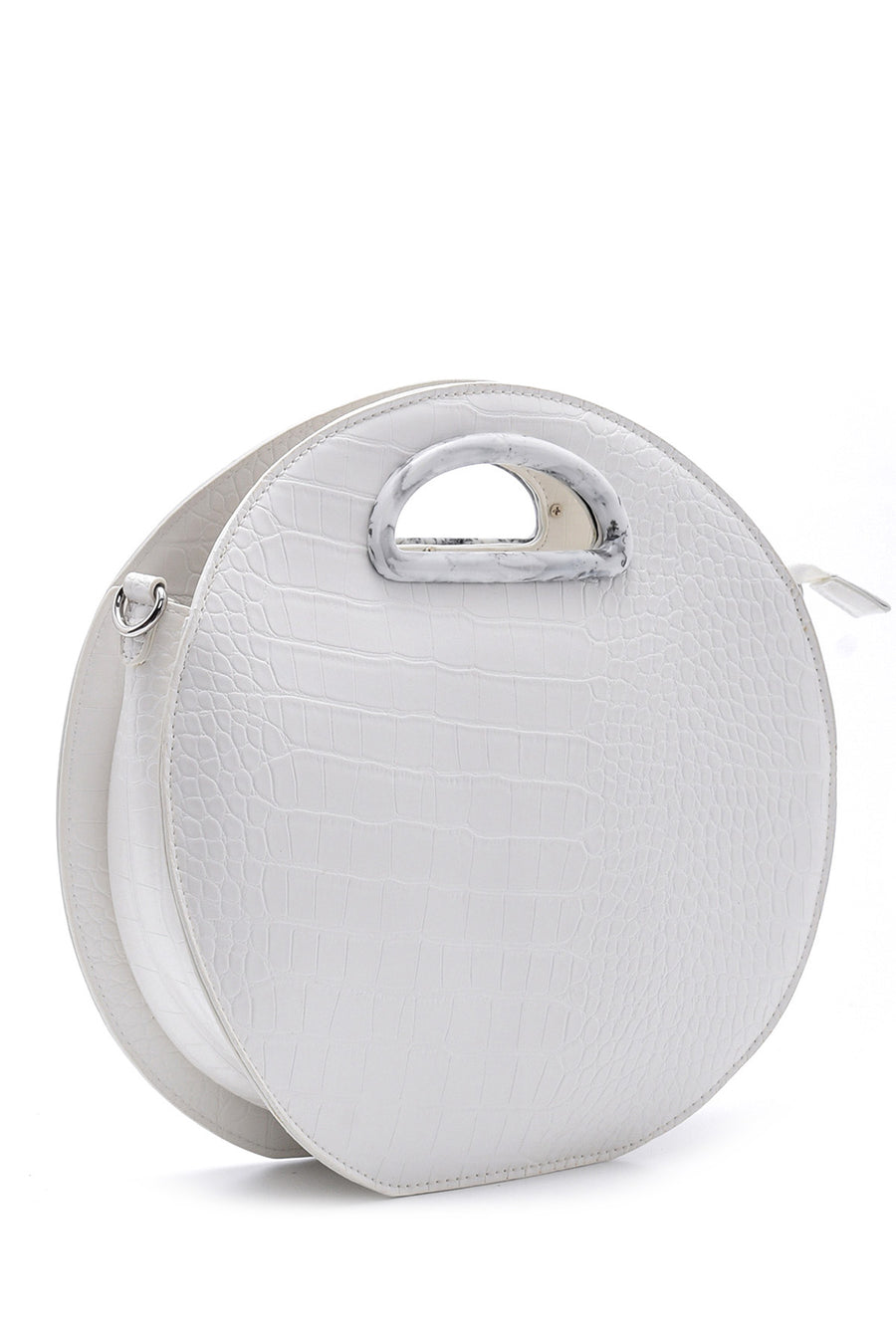 Women's Crocodile Patterned Bag