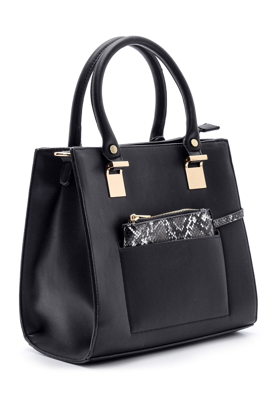 Women's Snake Pattern Detailed Bag