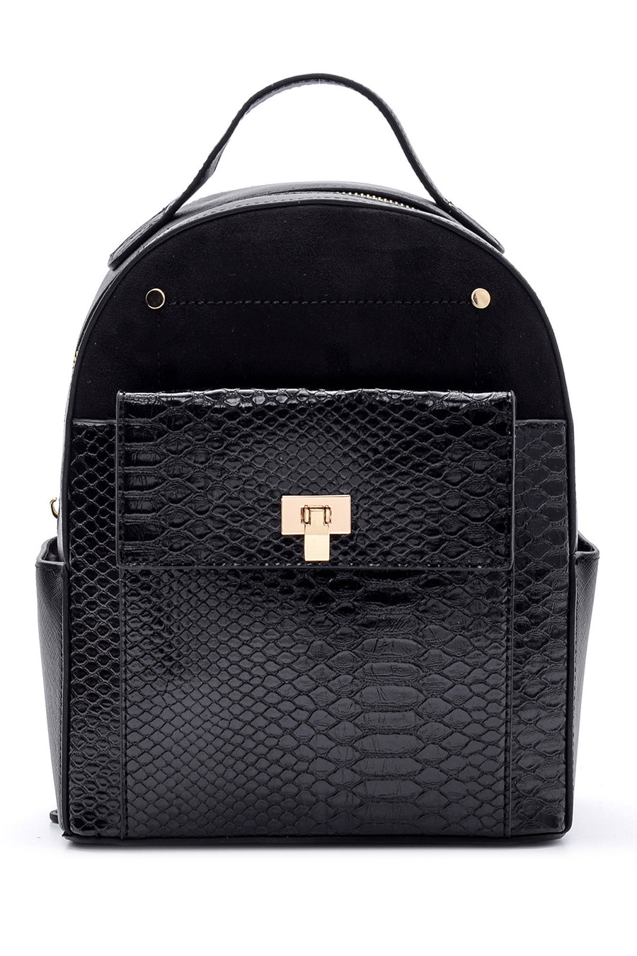 Women's Crocodile Patterned Backpack 19WBD222814 | Derimod