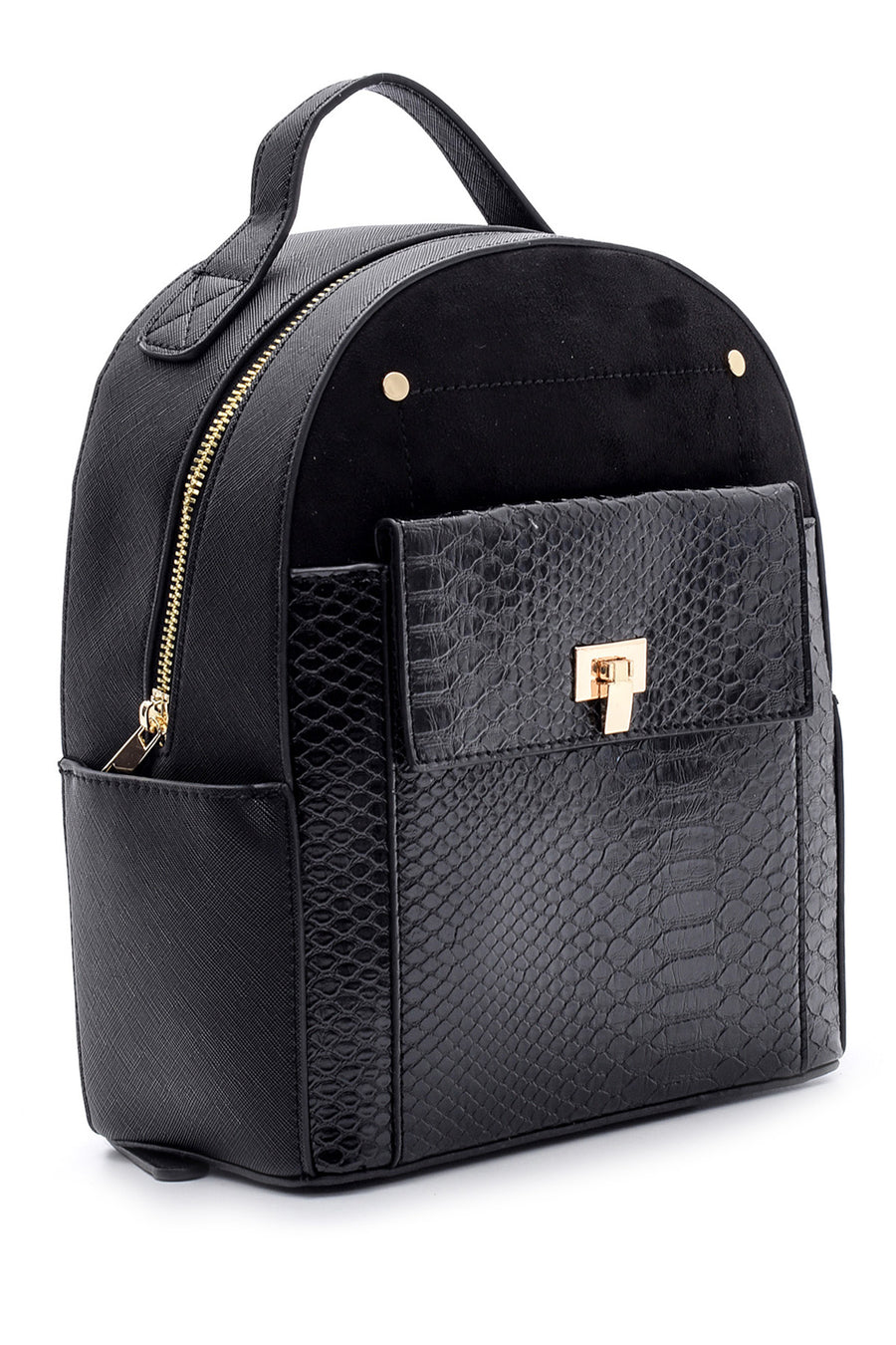Women's Crocodile Patterned Backpack