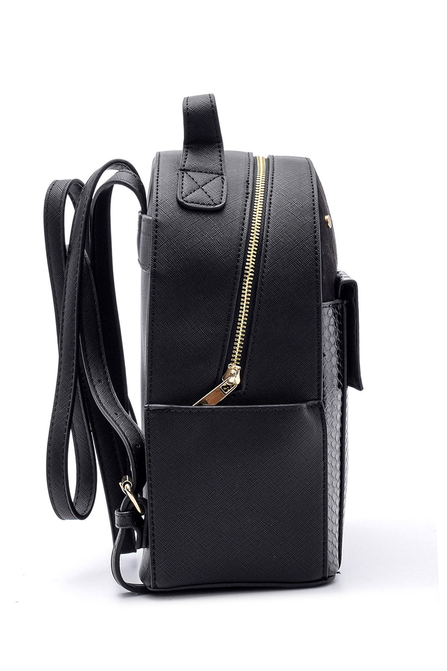 Women's Crocodile Patterned Backpack
