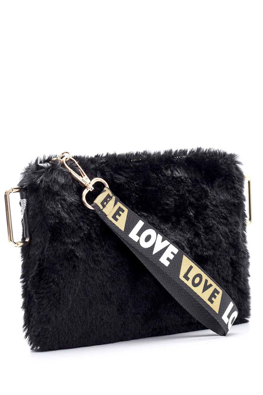 Kadın Love Peluş Portföy Çanta