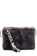 Kadın Love Peluş Portföy Çanta | Derimod