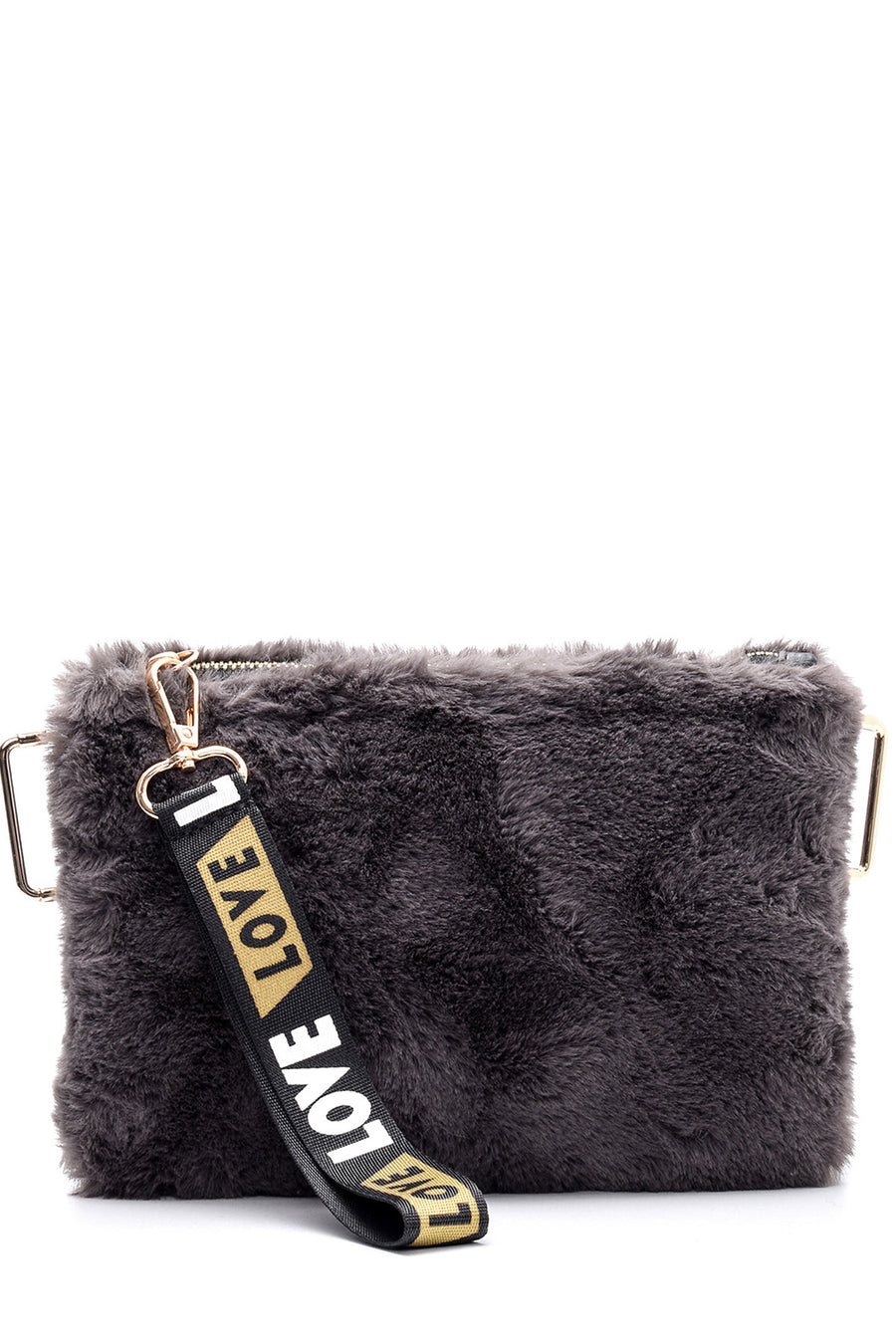 Kadın Love Peluş Portföy Çanta 19WBD2411PH | Derimod