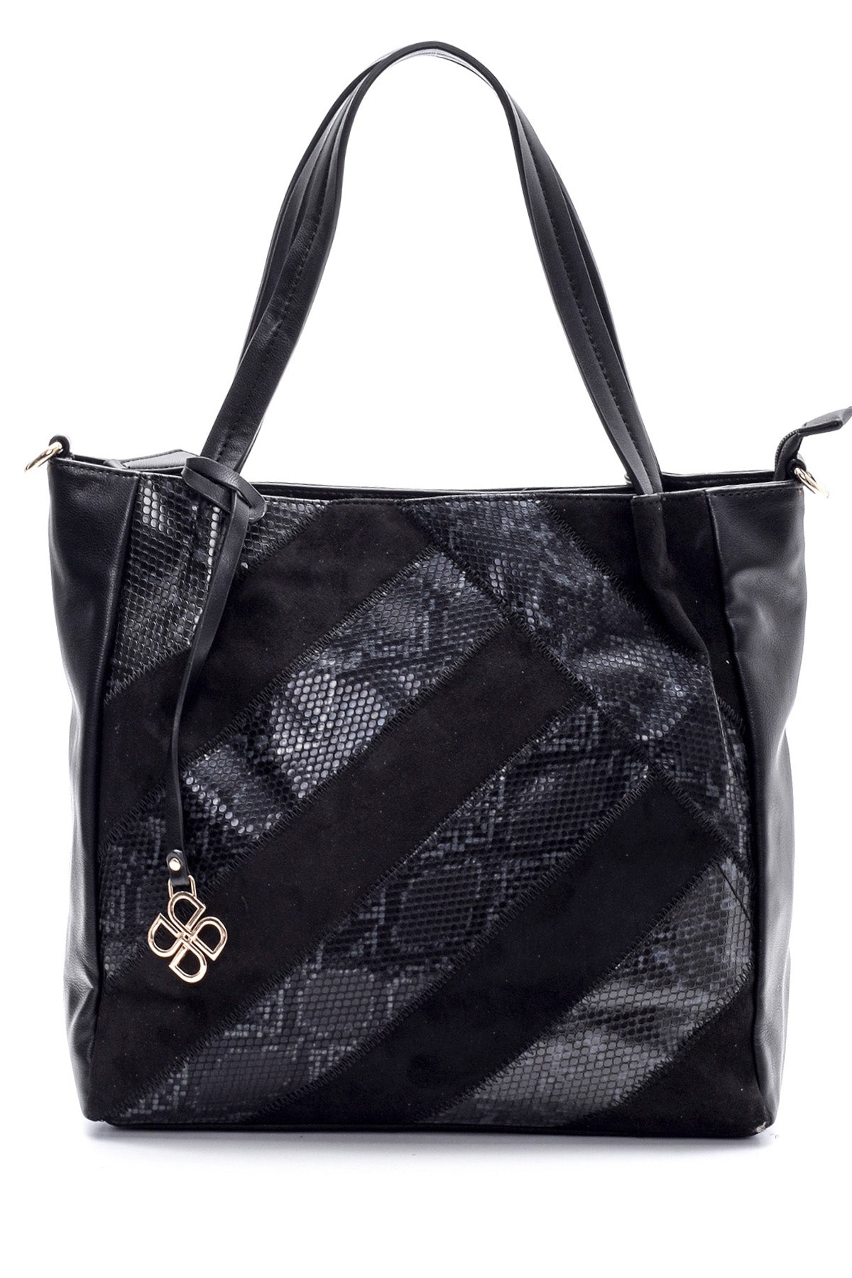 Kadın Kroko Detaylı Omuz Çantası 19WBD254014 | Derimod