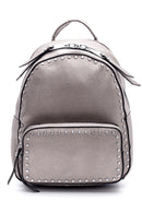 Kadın Antrasit Suni Deri Sırt Çantası | Derimod