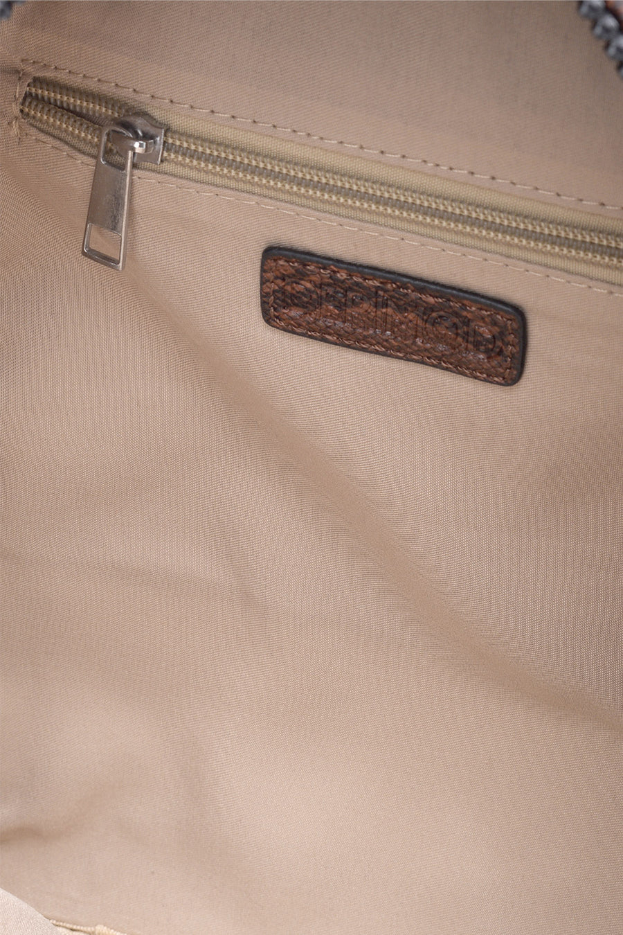 Women's Snakeskin Patterned Backpack
