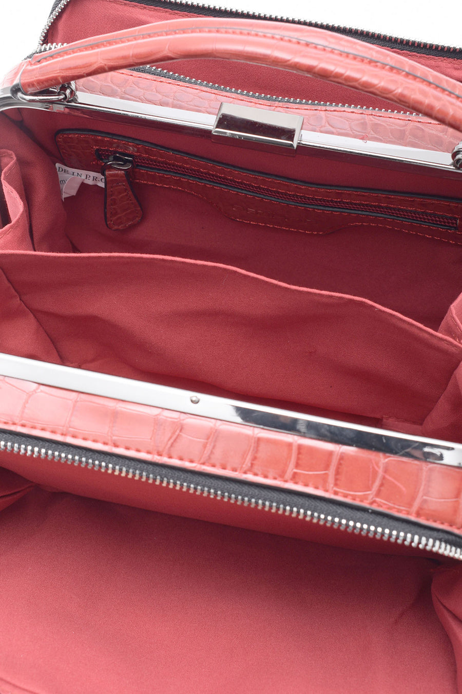 Women's Crocodile Patterned Bag