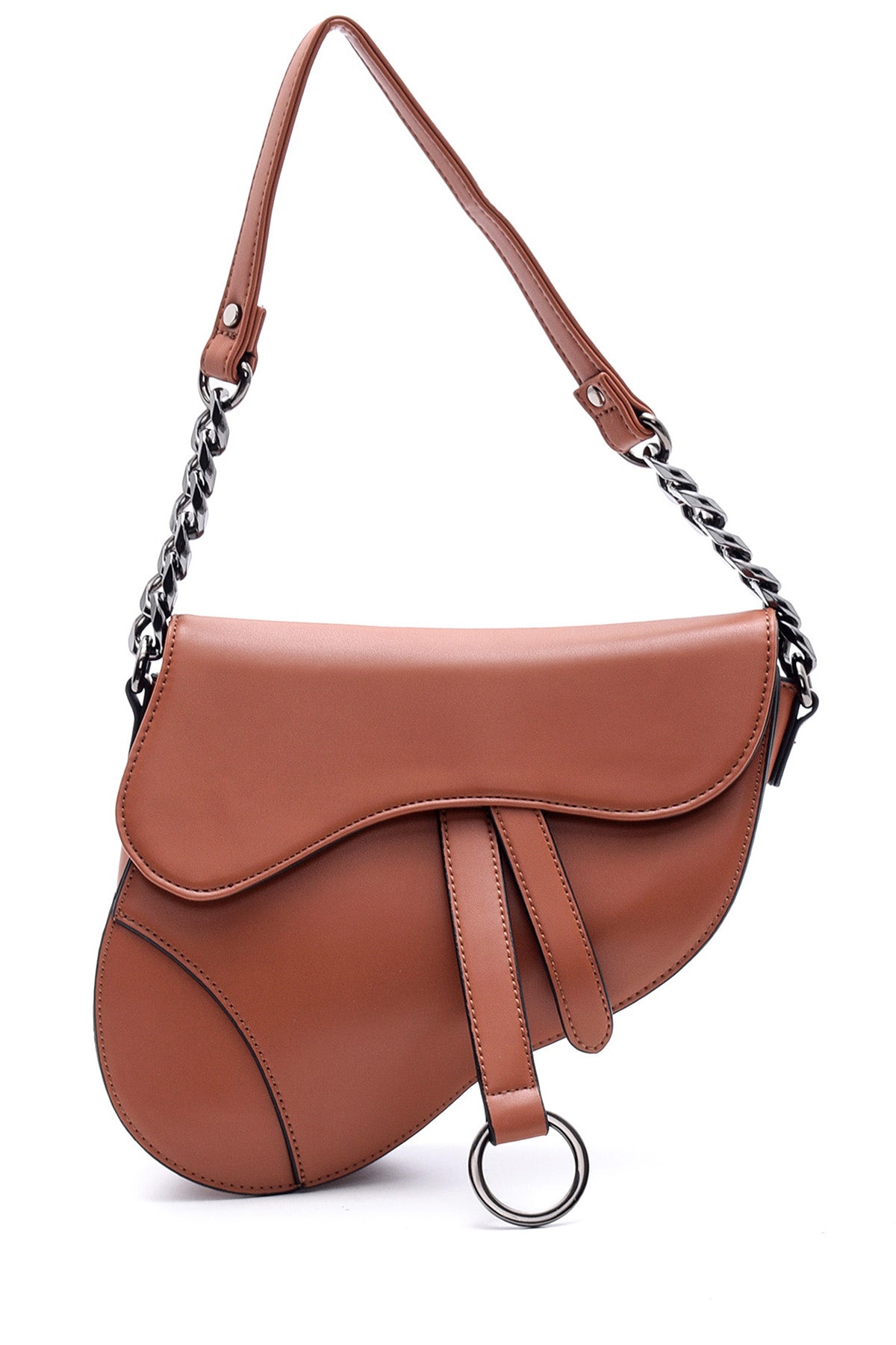 Kadın Zincir Detaylı Kol Çantası 19WBD263518 | Derimod