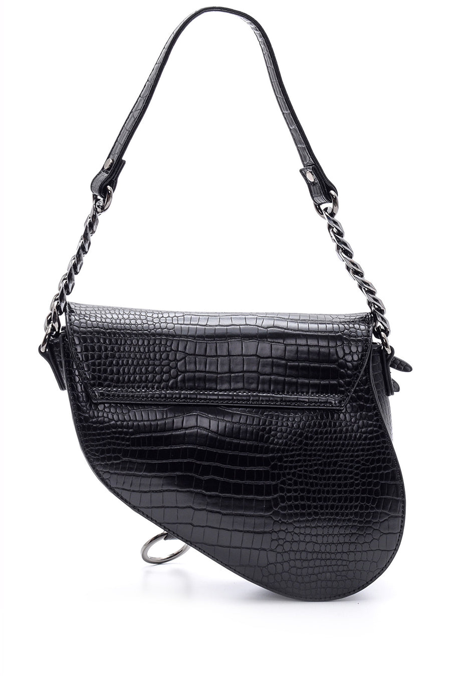 Women's Crocodile Patterned Shoulder Bag