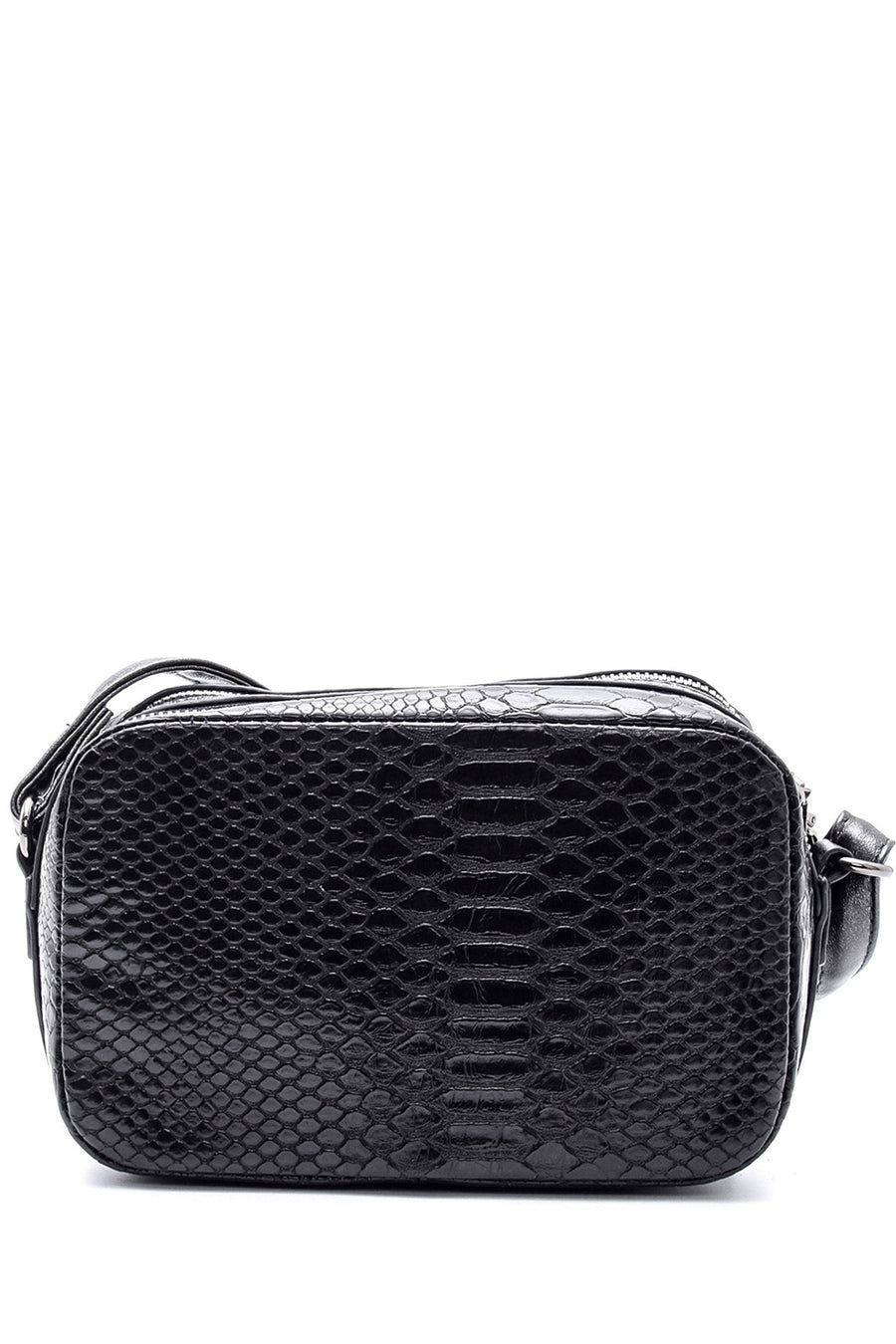 Women's Crocodile Patterned Crossbody Bag