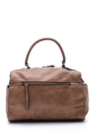 Women's Suede Detailed Shoulder Bag | Derimod